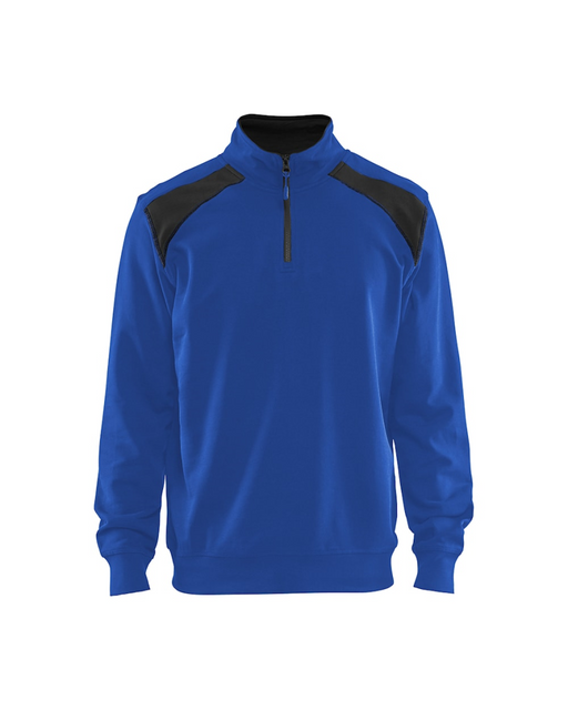 Blaklader Sweatshirt Bi-Color met Halve Rits