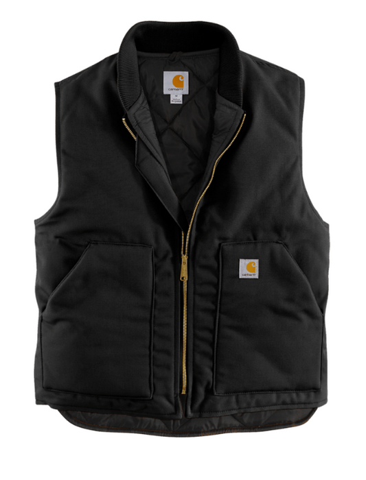 Carhartt Relaxed Fit Firm Duck Insulated Rib Collar Vest