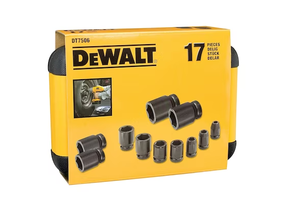 DeWalt Slagmoersleutel Doppenset