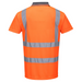 Portwest Hi-Vis Korte Mouw Polo Shirt RIS