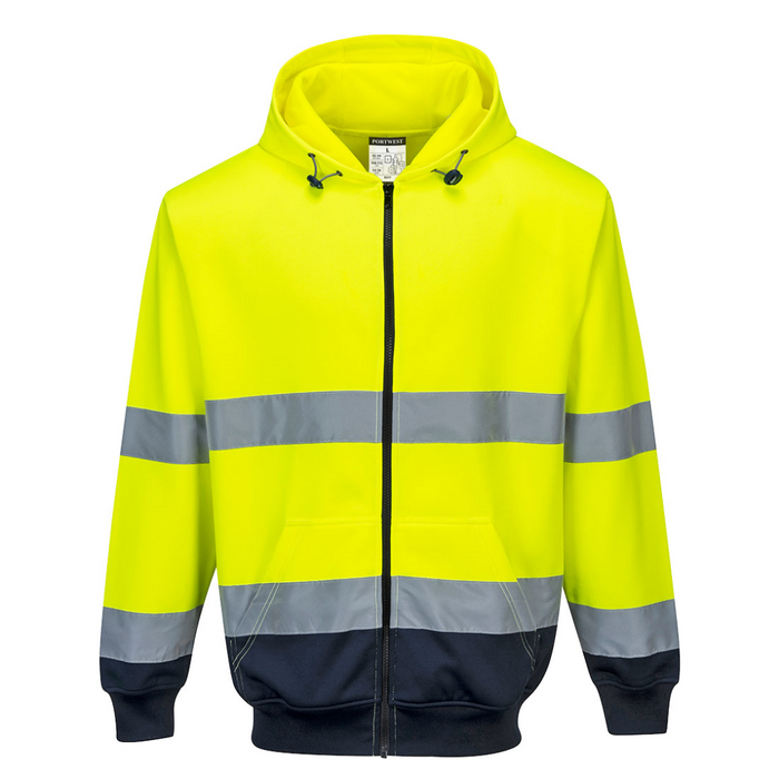 Portwest Tweekleurige Hoodie met Ritssluiting