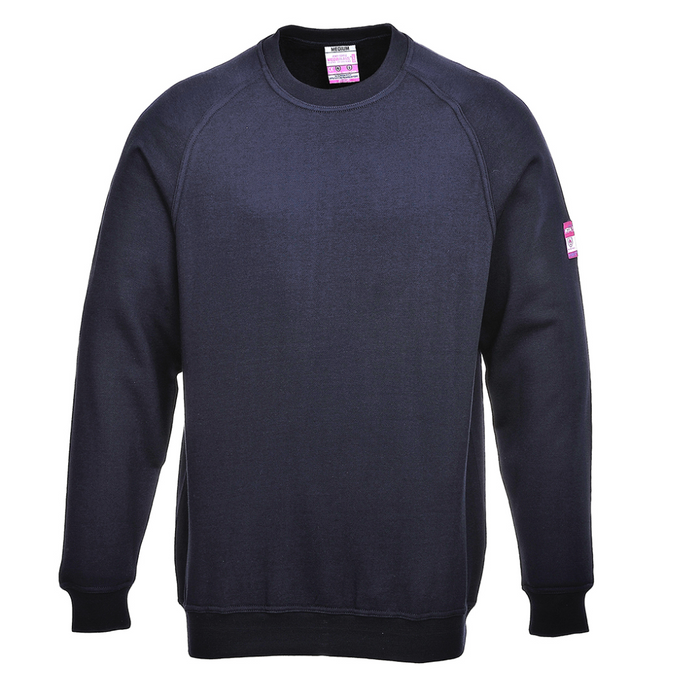 Portwest Vlamvertragende Anti-Statische Lange Mouw Sweatshirt