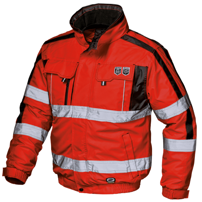 SIR Contender HI-VIS Winterjas met Bodywarmer Voering