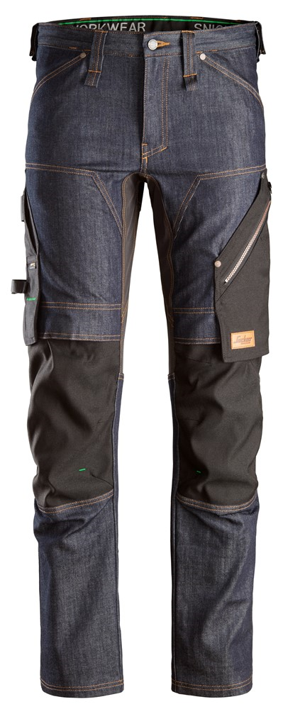 Snickers FlexiWork Denim Werkbroek+