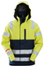 Snickers Protecwork Waterproof Shell Jack High-Vis Klasse 3