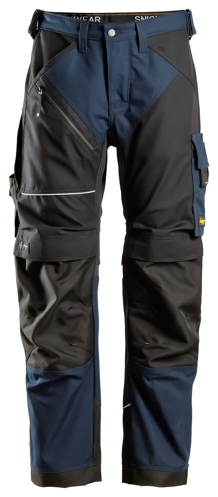 Snickers RuffWork Canvas Werkbroek met Kniezakken