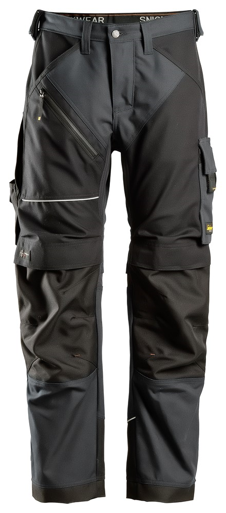 Snickers RuffWork Canvas Werkbroek met Kniezakken
